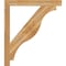 Ekena Millwork Funston Block Rough Sawn Bracket, Western Red Cedar, 4"W x 42"D x 48"H BKT04X42X48FST05RWR - alternate 3